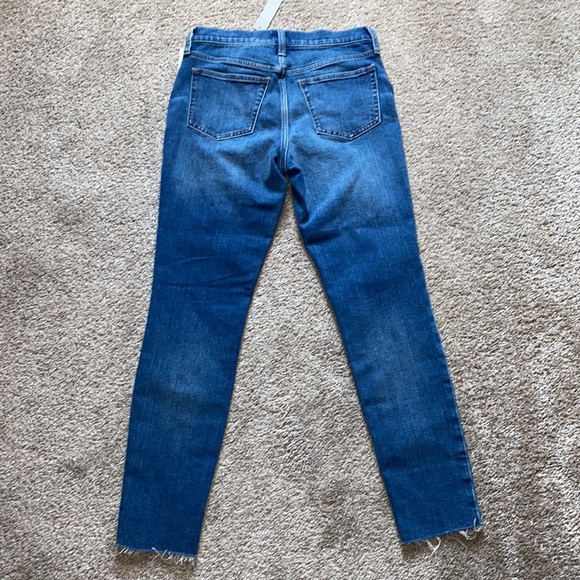 NWT J Crew raw hem toothpick skinny jeans - Picture 4 of 8